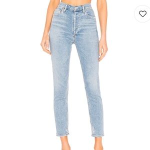 AGOLDE Nico High Rise Slim Fit in Embark